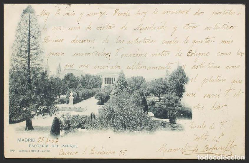 Postales: Madrid. MADRID. Retiro. Parterre del parque. - Foto 1