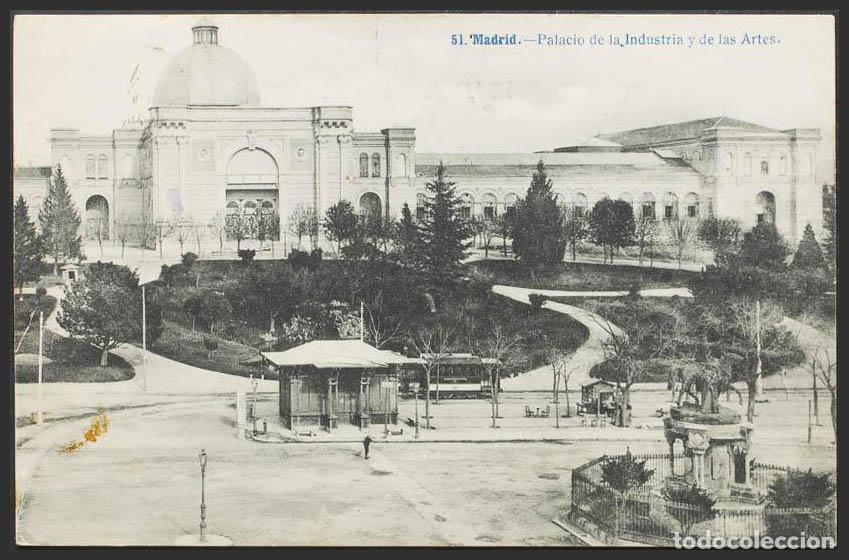 Postales: Madrid. MADRID. Palacio de la Industria y de las Artes. - Foto 1