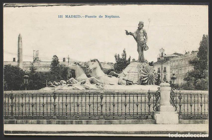Postales: Madrid. MADRID. Fuente de Neptuno. - Foto 1