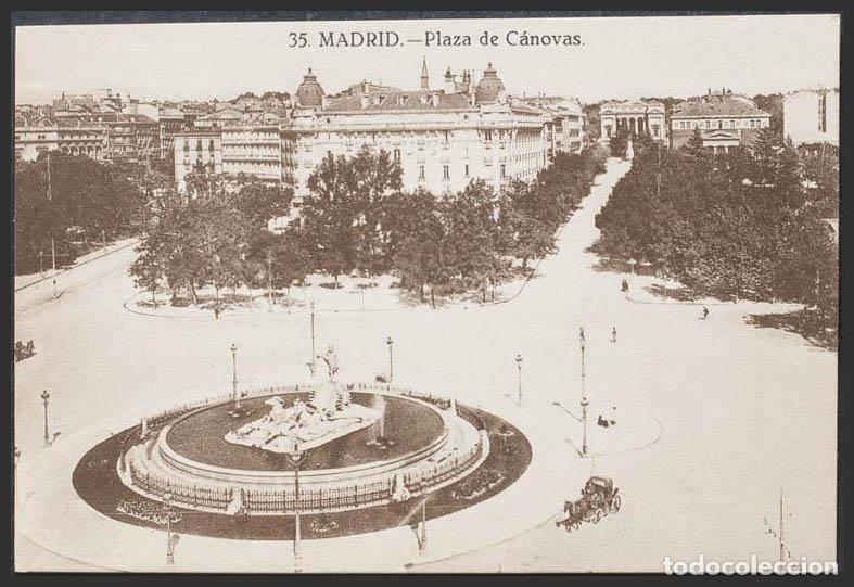 Postales: Madrid. MADRID. Plaza de C&aacute;novas. - Foto 1