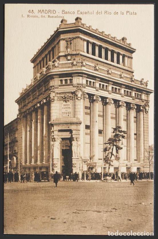 Postales: Madrid. MADRID. Banco Espa&ntilde;ol del R&iacute;o de la Plata. - Foto 1