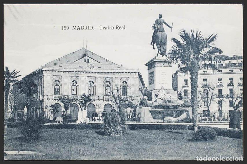 Postales: Madrid. MADRID. Teatro Real. - Foto 1