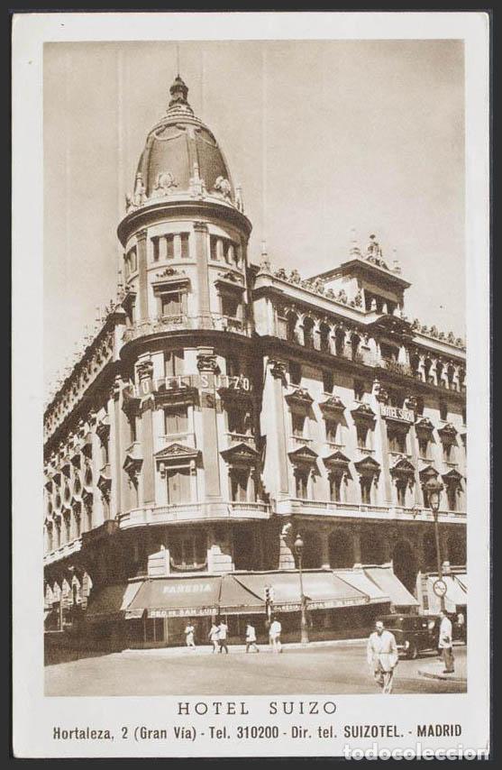 Postales: Madrid. MADRID. Hotel Suizo. - Foto 1