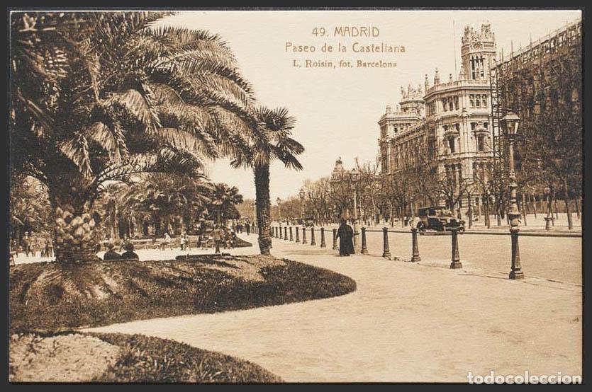 Postales: Madrid. MADRID. Paseo de la Castellana. - Foto 1