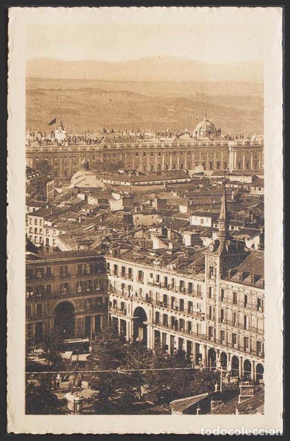 Postales: Madrid. MADRID. Plaza Mayor y Palacio Real. - Foto 1
