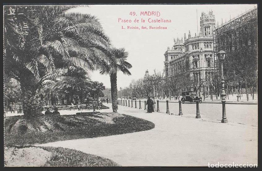 Postales: Madrid. MADRID. Paseo de la Castellana. - Foto 1