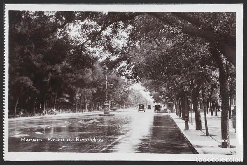 Postales: Madrid. MADRID. Paseo de Recoletos. - Foto 1