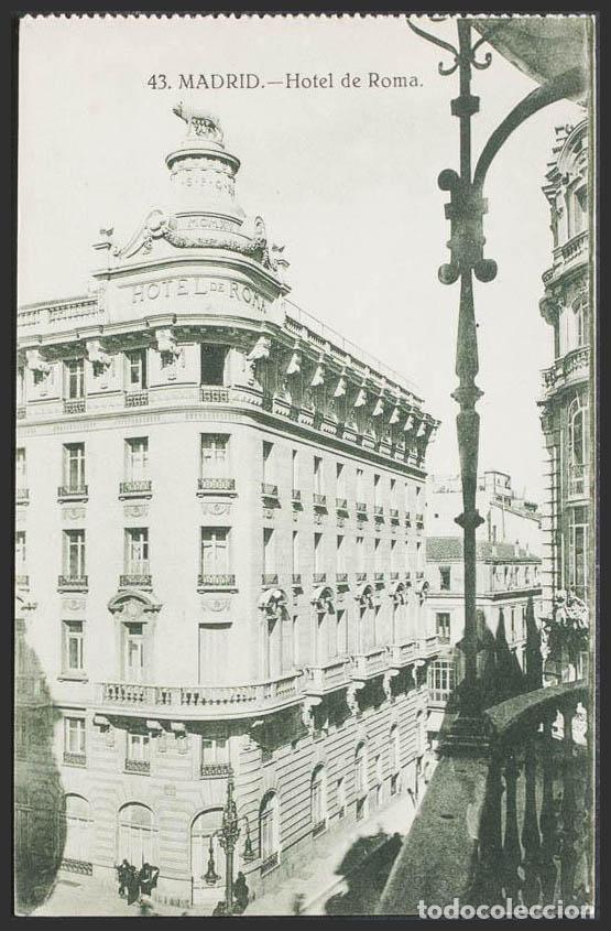 Postales: Madrid. MADRID. Hotel de Roma - Foto 1