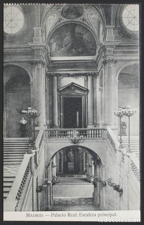 Postales: Madrid. MADRID. Palacio Real. Escalera principal. - Foto 1