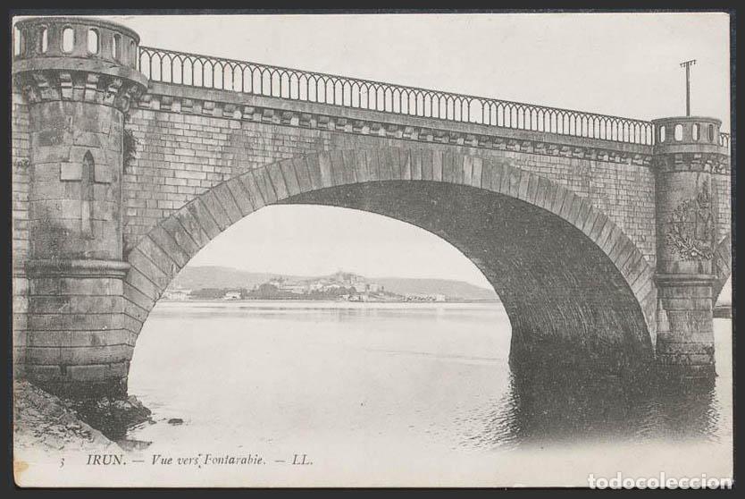 Postales: Guip&uacute;zcoa. IRUN. Puente Internacional. Behobia. - Foto 1