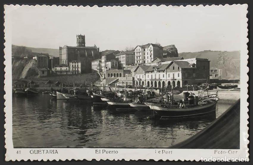 Postales: Guip&uacute;zcoa. GUETARIA. El Puerto. - Foto 1