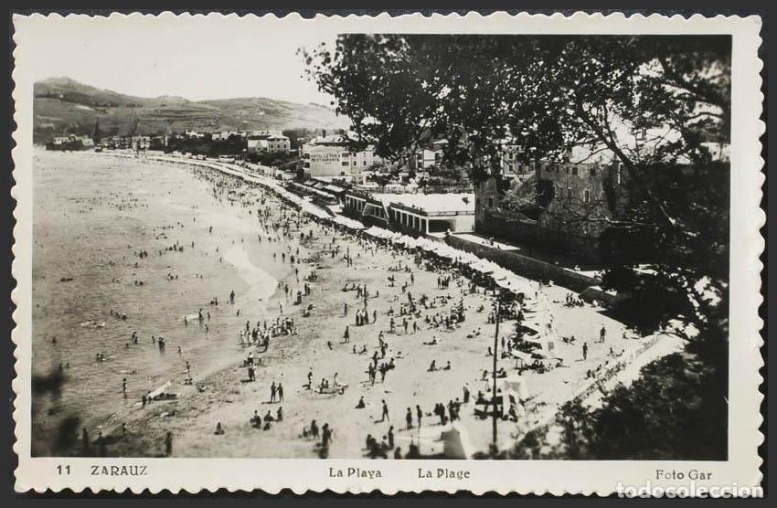Postales: Guip&uacute;zcoa. ZARAUZ. La Playa. - Foto 1
