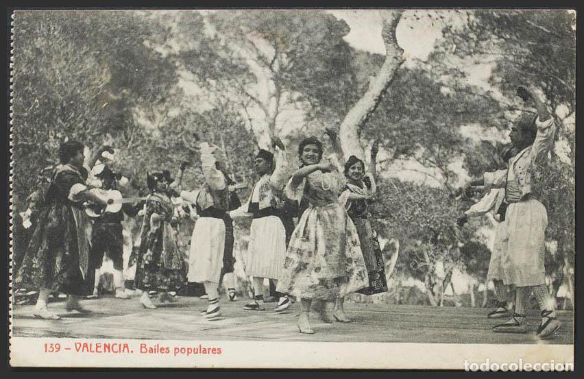 Postales: Valencia. VALENCIA. Bailes populares. - Foto 1