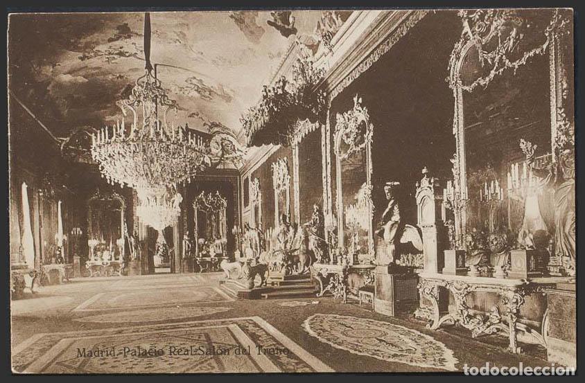 Postales: Madrid. MADRID. Palacio Real. Sal&oacute;n del Trono. - Foto 1