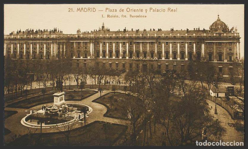 Postales: Madrid. MADRID. Palacio Real. Plaza de Oriente. - Foto 1