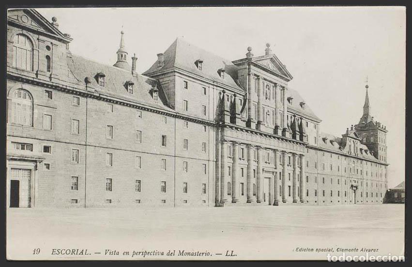 Postales: Madrid. SAN LORENZO DEL ESCORIAL. Monasterio. - Foto 1