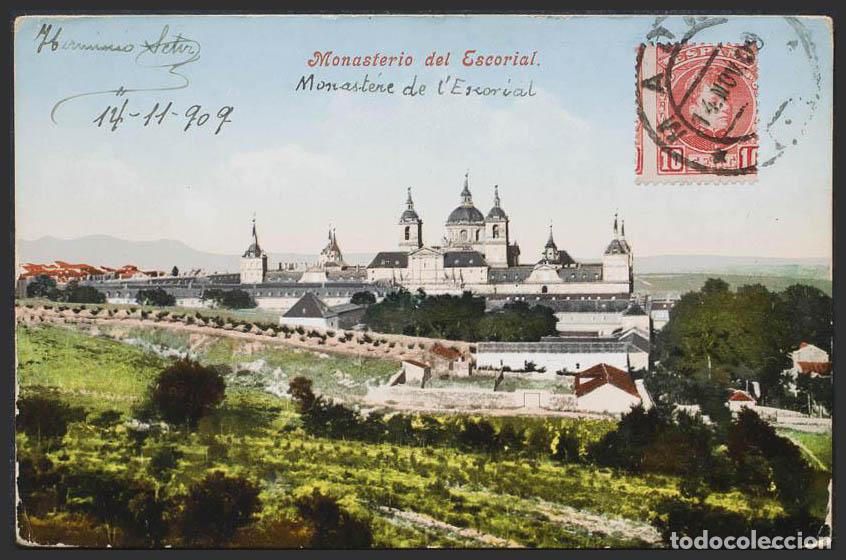 Postales: Madrid. SAN LORENZO DEL ESCORIAL. Monasterio. - Foto 1