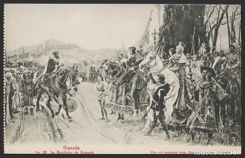 Postales: Granada. Rendici&oacute;n de Granada. - Foto 1