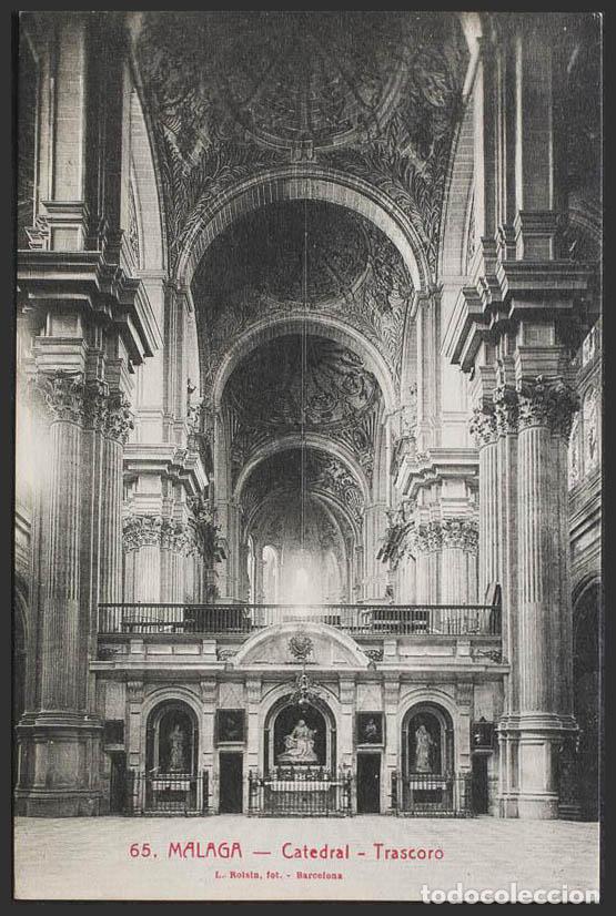 Postales: M&aacute;laga. MALAGA. Catedral. Trascoro. - Foto 1