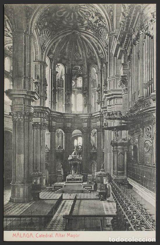 Postales: M&aacute;laga. MALAGA. Catedral. Altar Mayor. - Foto 1
