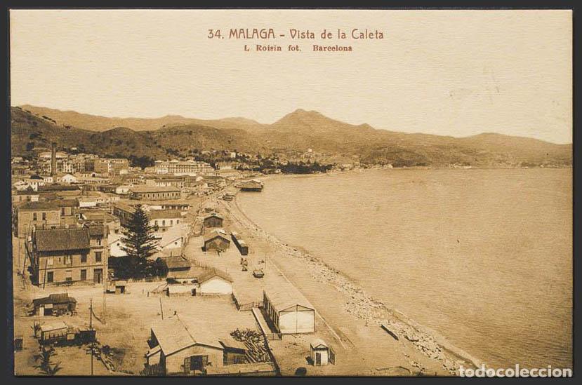 Postales: M&aacute;laga. MALAGA. Vista de la Caleta. - Foto 1