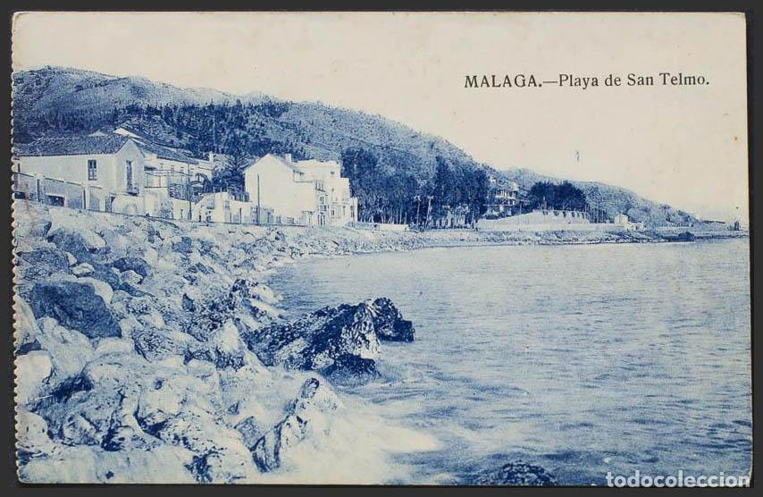 Postales: M&aacute;laga. MALAGA. Playa Santelmo. - Foto 1