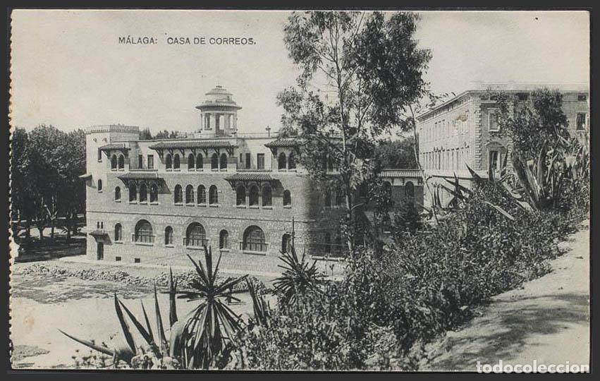 Postcards: M&aacute;laga. MALAGA. Casa de Correos.