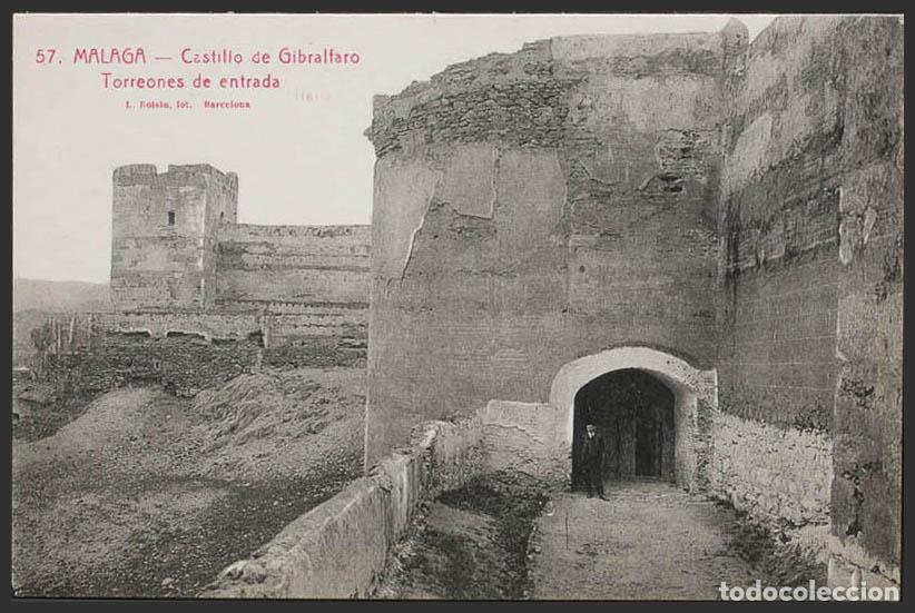 Postales: M&aacute;laga. MALAGA. Castillo de Gibralfaro. - Foto 1