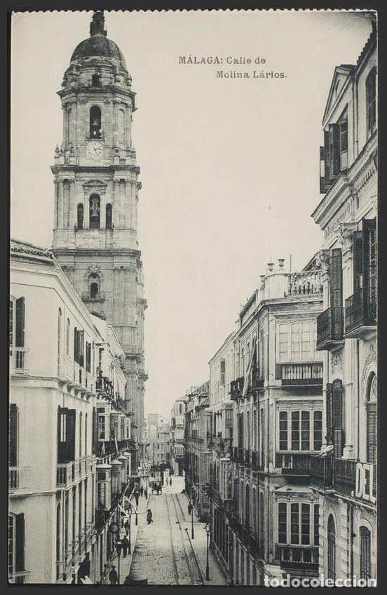 Postales: M&aacute;laga. MALAGA. Calle del Marqu&eacute;s de Larios. - Foto 1