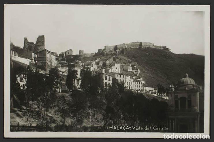 Postales: M&aacute;laga. MALAGA. Vista del Castillo. - Foto 1
