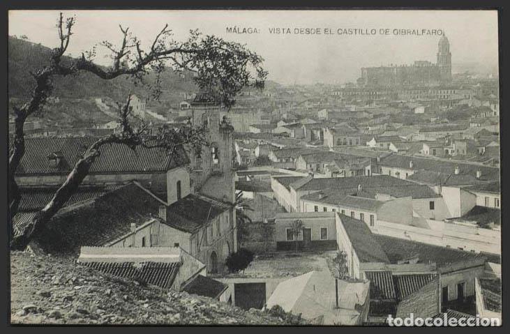 Postkarten: M&aacute;laga. MALAGA. Vista general desde Gibralfaro.