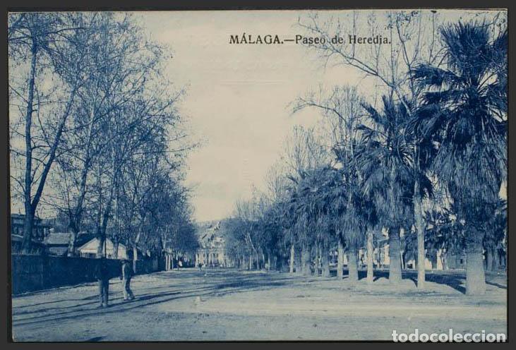 Postales: M&aacute;laga. MALAGA. Paseo de Heredia. - Foto 1