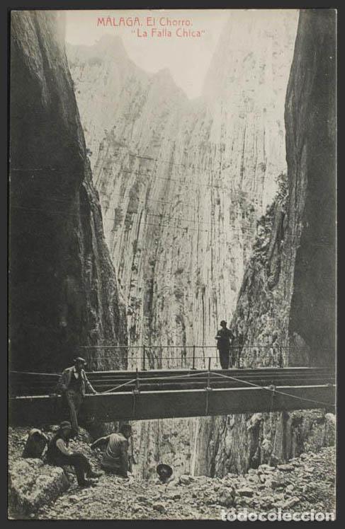 Postales: M&aacute;laga. EL CHORRO. La Falla chica. - Foto 1