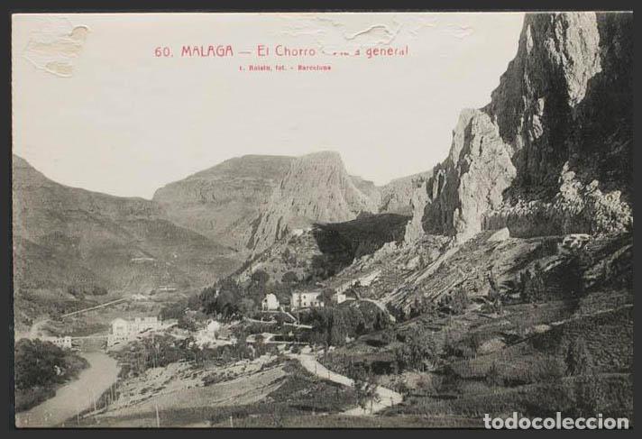 Postales: M&aacute;laga. EL CHORRO. Vista general. (erosiones) - Foto 1