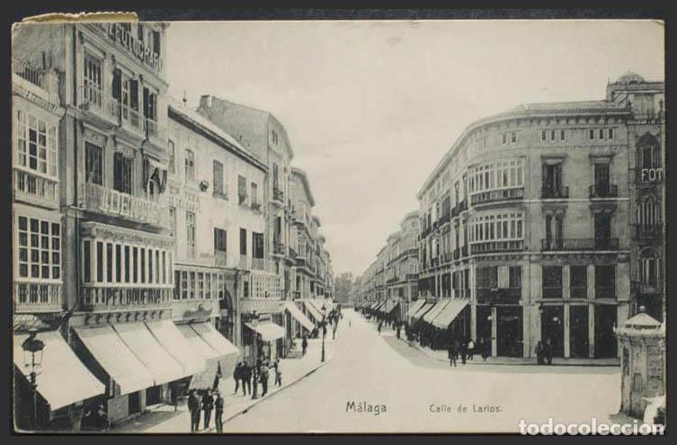 Postales: M&aacute;laga. MALAGA. Calle del Marqu&eacute;s de Larios. - Foto 1