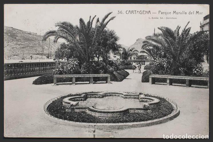 Postales: Murcia. CARTAGENA. Muralla del Mar. - Foto 1