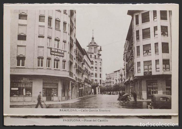Postales: Navarra. PAMPLONA. Plaza del Castillo. - Foto 1