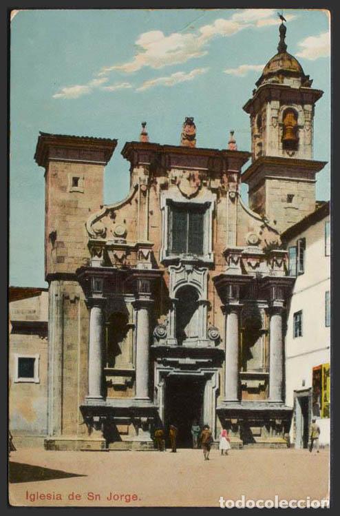 Postales: Coru&ntilde;a. LA CORU&Ntilde;A. Iglesia de San Jorge. - Foto 1
