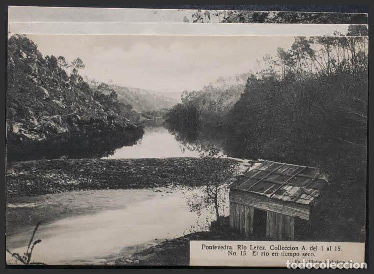 Postales: Pontevedra. RIO LEREZ. (3 postales) - Foto 1