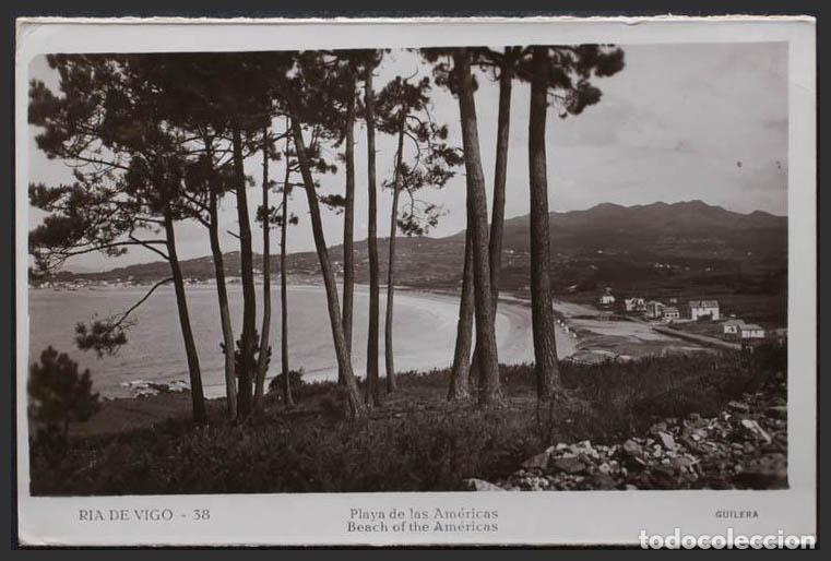 Postales: Pontevedra. VIGO. Playa de las Am&eacute;ricas. - Foto 1