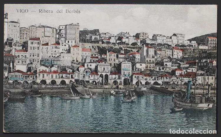 Postales: Pontevedra. VIGO. Ribera del Berb&eacute;s. - Foto 1