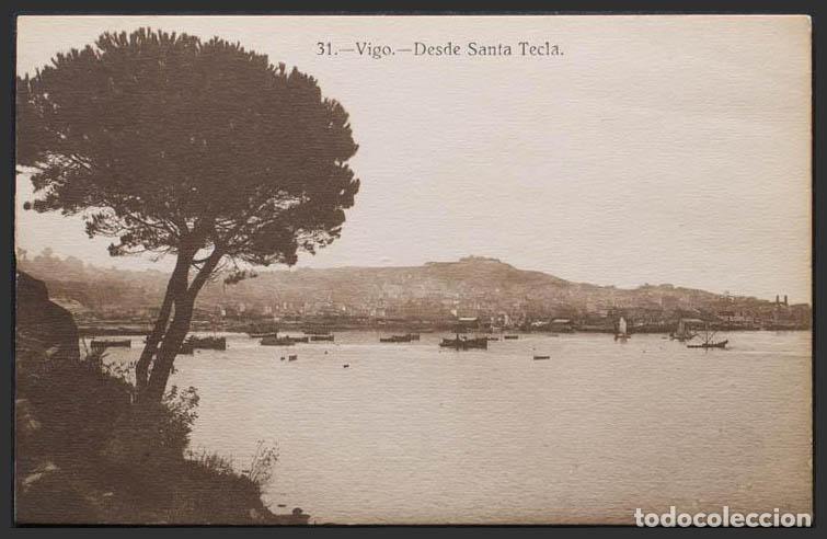 Postales: Pontevedra. VIGO. Desde Santa Tecla. - Foto 1