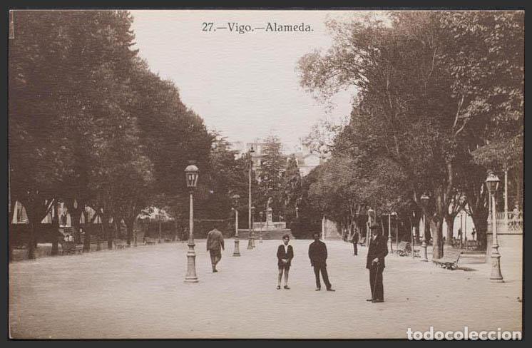 Postales: Pontevedra. VIGO. Alameda. - Foto 1