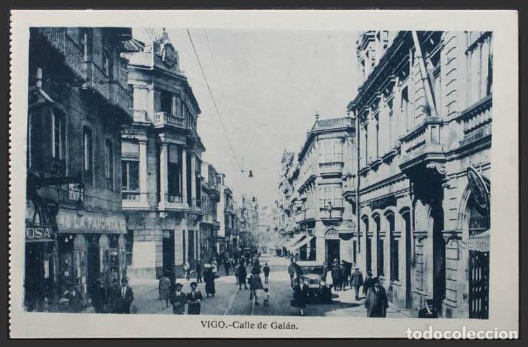 Postales: Pontevedra. VIGO. Calle de Gal&aacute;n. - Foto 1