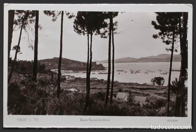 Postales: Pontevedra. VIGO. Base Naval de Rios. - Foto 1