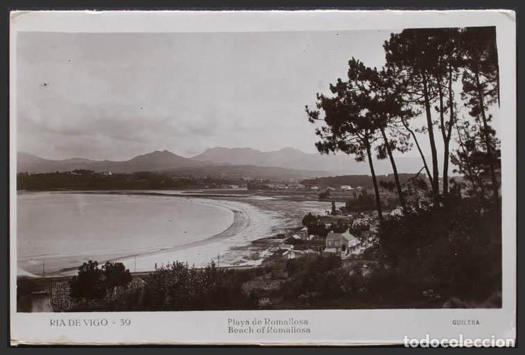 Postales: Pontevedra. VIGO. Playa de Romallosa. - Foto 1