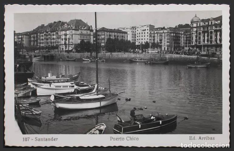 Postales: Cantabria. SANTANDER. Puerto Chico. - Foto 1