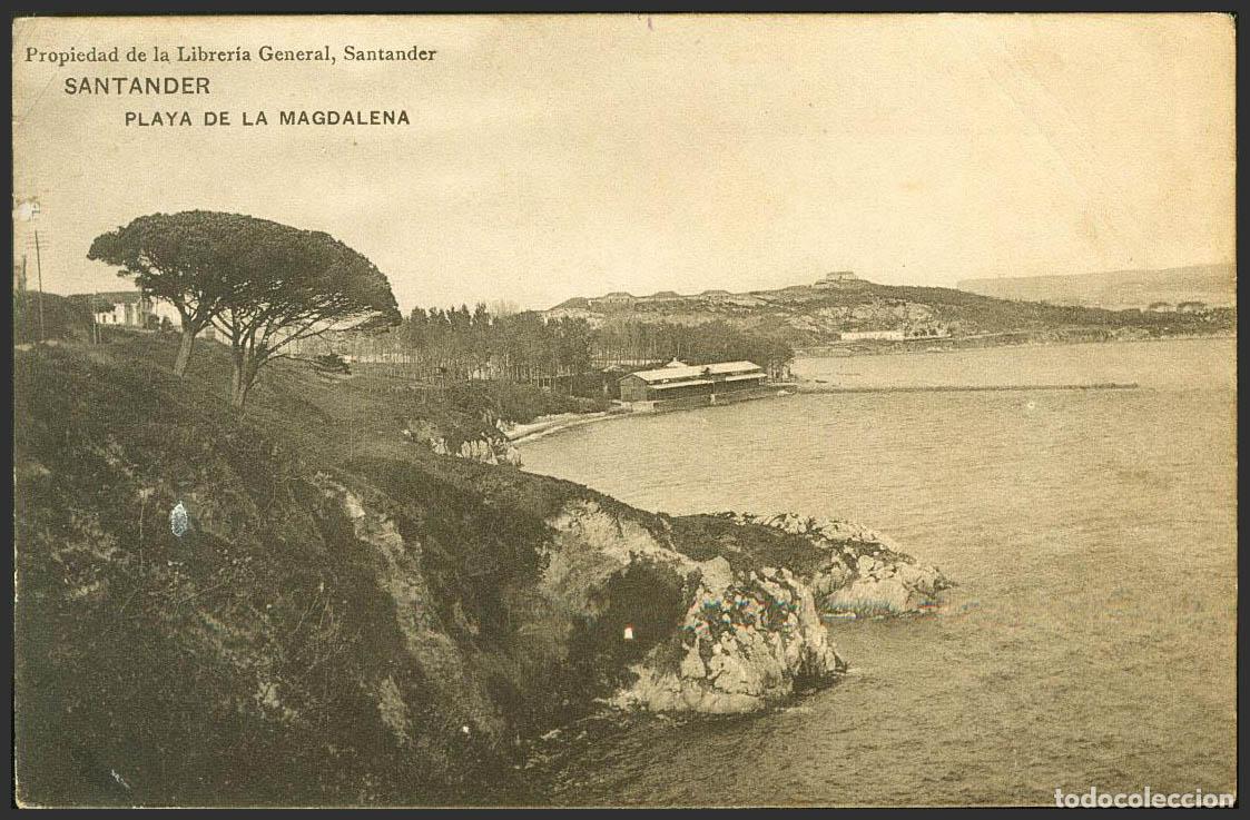 Postales: Cantabria. SANTANDER. Playa de la Magdalena. - Foto 1
