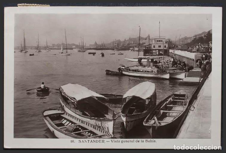Postales: Cantabria. SANTANDER. Vista general de la Bah&iacute;a. - Foto 1