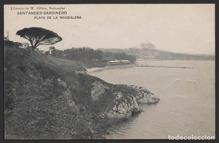 Postales: Cantabria. SANTANDER. Playa de la Magdalena. - Foto 1